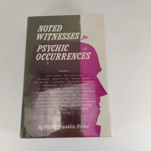 Noted Witnesses for Psychic Occurrences by Walter Franklin Prince 1963 HCDJ  - Picture 1 of 14