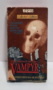 1991 KINO VIDEO COLLECTORS EDITION CARL THEODOR DREYER’S 1931 FILM VAMPYR VHS - Bild 1 von 5