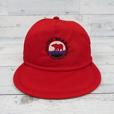 Vintage The Bear Grand Traverse Resort Golf Course Red Adjustable Strapback Hat