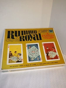 Vintage 1965 Rummy Royal Board Game Whitman Complete - Picture 1 of 10