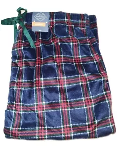 NEW Men’s St. Johns Bay Sleepwear Classic Pants Navy Red Green White Size Large - Picture 1 of 4