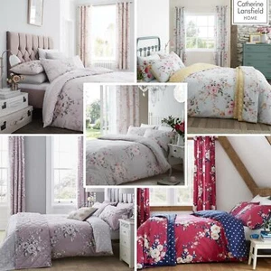 Catherine Lansfield Canterbury Floral Duvet Cover Sets Bedding Set & Accessories - Picture 1 of 27