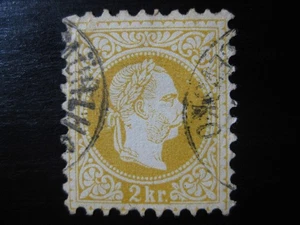 ÖSTERREICH Sc. #27 seltene gebrauchte Briefmarke mit schönem Stempel! (20) - Bild 1 von 2
