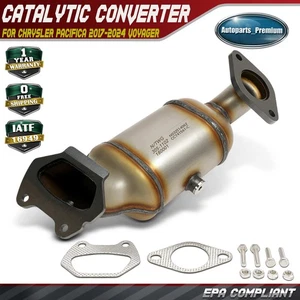 Front Driver Catalytic Converter for Chrysler Pacifica 2017-2024 Voyager 20-24 - Picture 1 of 11