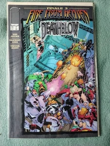 1996 Image Deathblow #28 Fire From Heaven Finale 3 Joyner Choi Scott VF Issue 28 - Picture 1 of 1