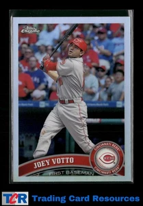 2011 Topps Chrome #19 Joey Votto Refractors - Picture 1 of 2