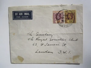 1934 STRAITS SETTLEMENTS SINGAPORE COVER - Picture 1 of 2