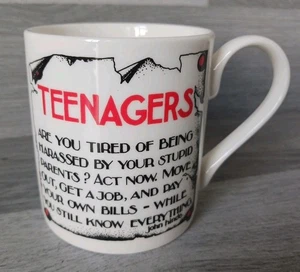 Simon Drew Teenager Tasse Fine China Humorvoll für McLaggan Smith Schottland - Bild 1 von 13