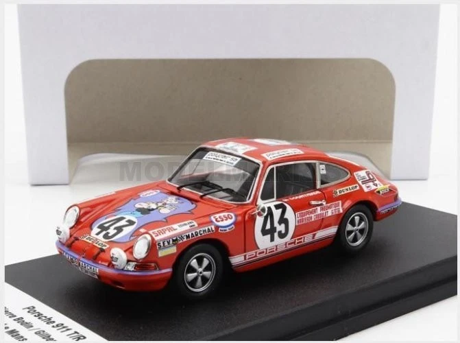 TROFEU TRFDSN183 PORSCHE - 911 COUPE N 43 24h LE MANS 1971 JEAN PIERRE BODIN - G - Immagine 1 di 2