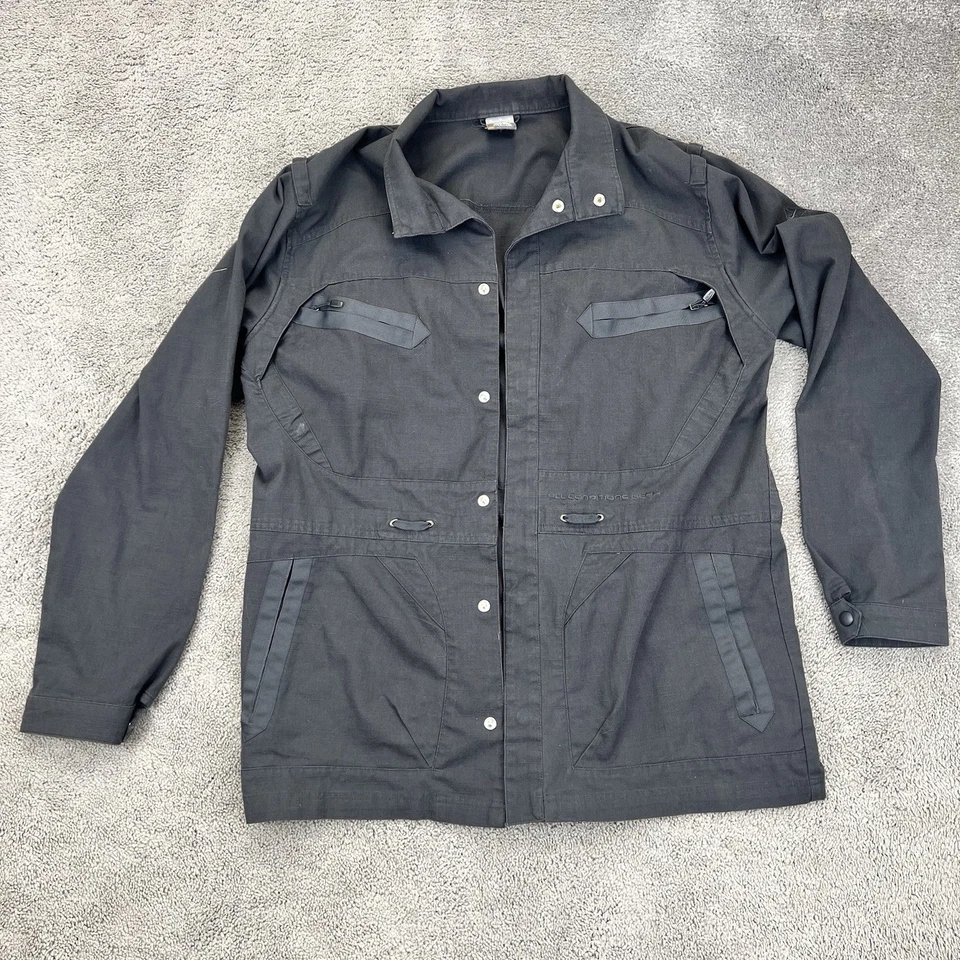 Nike ACG Dri-FIT Devastation Trail Performance Camisa Abotonada Gris Para Hombres X-Grande Foto 1 de 4