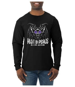 Rest In Peace Príncipe de las Tinieblas, Oz Gafas RIP Hombres Camisa Manga Larga - Imagen 1 de 3