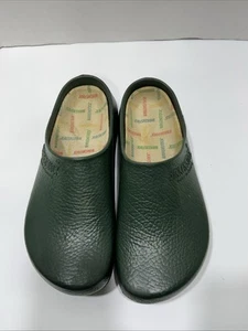 Zoccoli Birkenstock Super Birki taglia 10 verdi slip on poliuretano vintage - Foto 1 di 7