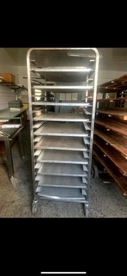 Stickenwagen inkl Bleche / Transportwagen - Bäckerei Gastro - Bild 1 von 4