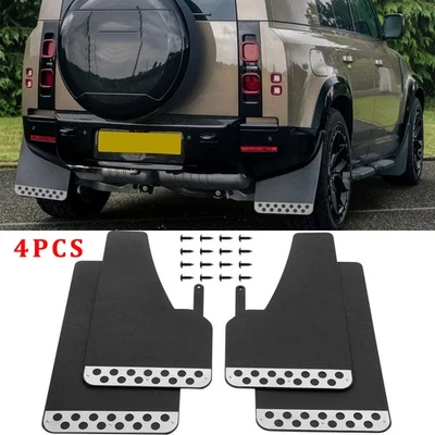 4 шт грязевых щитков брызговики брызговики черные для Land Rover Range Rover - Изображение 1 из 4