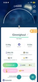 Gimmighoul Pokemon, PoGo Trade *Read Description* Fast and Secure