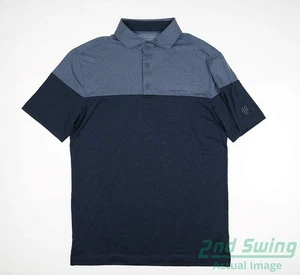 Nuevo polo Travis Mathew pequeño S azul con logotipo para hombre precio de venta sugerido por el fabricante $100 - Imagen 1 de 3
