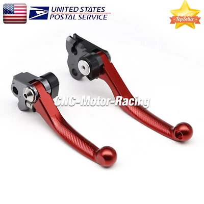 For Honda CRF150F CRF230F 2003-2020 2015 CNC Brake Clutch Levers Dirtbike Pivot - Изображение 1 из 4