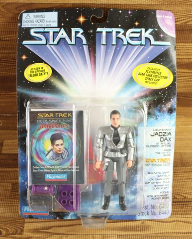 1995 Playmates Star Trek Deep Space Nine Lieutenant Jadzia Dax Klingon Attire Cover