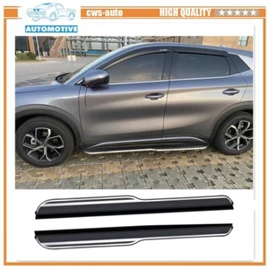 2PCS Aluminum Running Boards Fits for Range Rover Evoque 2011-2019 Nerf Bar - Picture 1 of 8