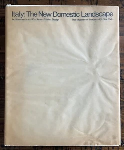 Italy: The New Domestic Landscape, by Emilio Amasz - 1972 - 1st, HC Book DJ - Picture 1 of 13