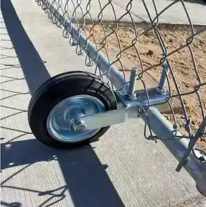Support Wheel for Lift Chain Link Cattle Fence Farm Metal Swing Gate Tube Frames - Picture 1 of 7