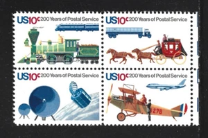 UNITED STATES STAMPS #1572-1575 SET OF 4 BLOCK OF 4 (NH) FROM 1975. - Picture 1 of 1