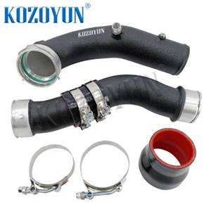 Charge Pipe +Boost pipe intercooler pipe Kit For BMW N55 X5 X6 3.0L E70 E71 - Picture 1 of 12
