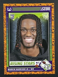 MARVIN HARRISON JR RC 2024 Score-A-Treat #38 Rising Stars Pumpkins Cardinals - Picture 1 of 2