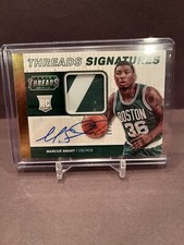 2014-15 Threads Signatures Marcus Smart RPA Rookie Auto /25 Patch Celtics