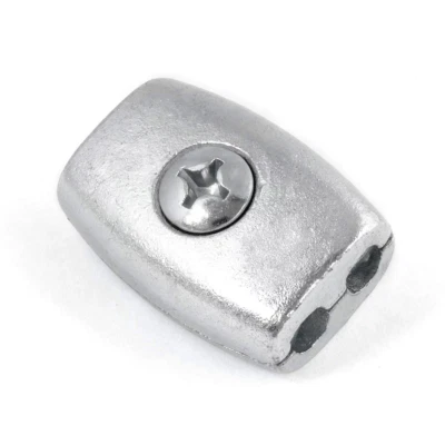 Oval Rope clamp EGG SHAPE STEEL WIRE GRIPS CLAMP CLIPS ROPE CABLE - Image 1 of 4
