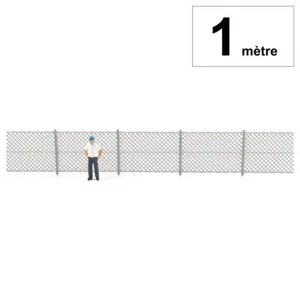 1 mètre grillage motif Losange, HO 1/87 modélisme ferroviaire décor diorama H0 - Imagen 1 de 2