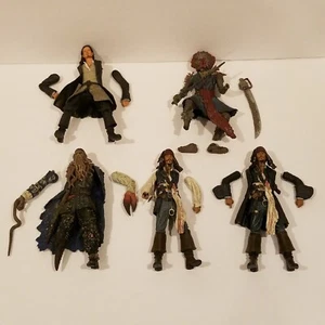 NECA Pirates Of The Caribbean 7" Figure Lot BROKEN PARTS REPAIR Davy Jones 2006 - Picture 1 of 14