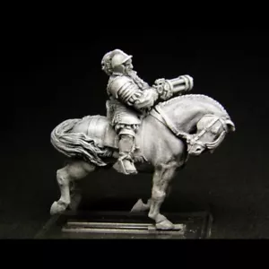 Gamezone Miniatures: Empire - Mounted Arquebusier II - Picture 1 of 1