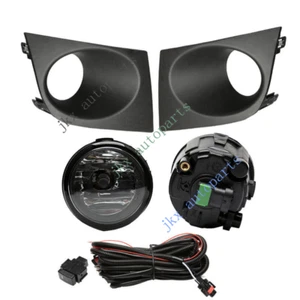 Bumper Bezel Fog Lamp Light Wiring Switch Kit for Nissan Tiida Versa 2009-2013 k - Picture 1 of 8