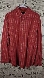 Timberland Men's Large Gingham Check Flannel Long Sleeve Shirt Regular Fit - Picture 1 of 6