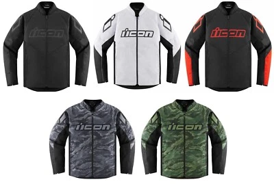 Icon Hooligan CE Jacket Sport Fit Textile for Motorcycle Riding FREE SHIPPING - Image 1 of 2