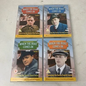 When The Boat Comes In Series 1 2 3 4 Complete Box Sets DVD BBC Free Postage - Picture 1 of 6