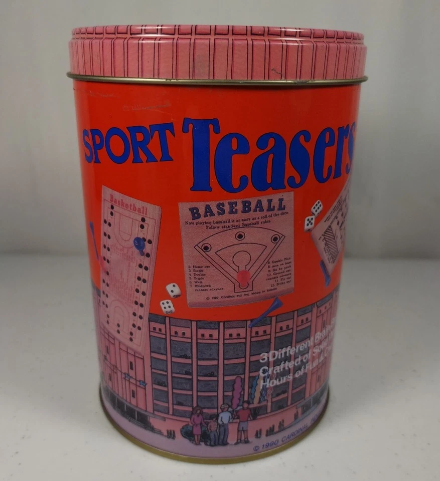 Sport Teasers 3 Wooden Pegboard Games Brain Busters 2 Puzzles Complete