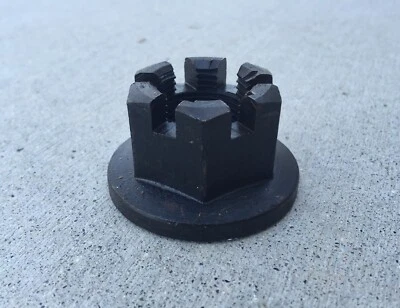 Bush Hog 1 英寸 - 14 螺纹城堡螺母适用于旋转刀具变速箱 (11-008) — 第 1/4 张图片