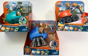 Octonauts GUP A & Barnacles, TERRA-GUP 1 & Dashi und TERRA-GUP 3 & Kwazii Set - Bild 1 von 10