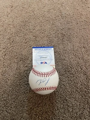 Kris Bryant Signed Autographed Romlb Baseball Psa Coa Rockies Cubs - Image 1 of 3