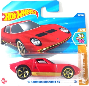 2024 Mattel Hot Wheels 1971 Lamborghini Miura P400SV 6/10 HW: 70s Vs 90s FXB06 - Picture 1 of 2