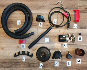 Ersatzteile für Shop-Vac Shop Staubsauger, 6 Gal, 3,5 PS Modell SS12-305A (L) - Bild 1 von 14