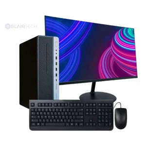 HP Desktop PC Computer Home Bundle Intel i5 6th Gen 8GB RAM 256GB SSD Windows 10 - Picture 1 of 16