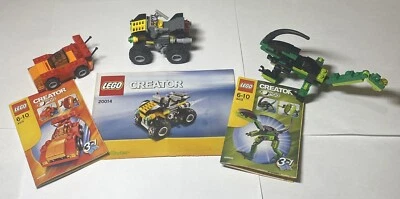 Lego Creator 3 in 1 Sets 4415, 4418, 20014 - Complete w/instruction manuals - Image 1 of 4
