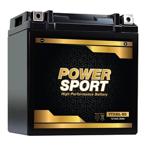 ExpertPower YTX30L-BS 12V 30AH Maintenance Free SLA Power Sport Battery - Picture 1 of 9