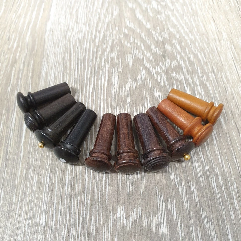 Violin Viola End Button Ebony, Rosewood/ Violin End Button Ebony, Rosewood - Image 1 of 1
