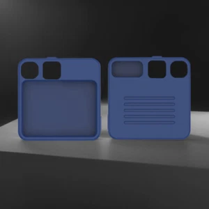Custodia protettiva in silicone Custodia antigraffio per Rabbit R1 AI (blu) - Zdjęcie 1 z 9