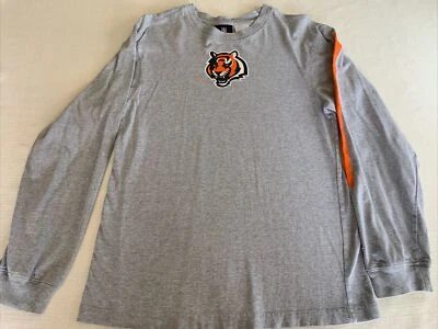 Youth Large Vintage Cincinnati Bengals Long Sleeve NFL Reebok Team Apparel - Image 1 of 4