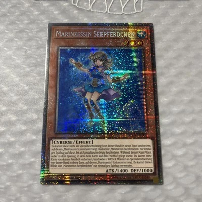 Marincess Sea Horse **MISPRINT**  (Starlight Rare) - German NEAR MINT - Image 1 of 3
